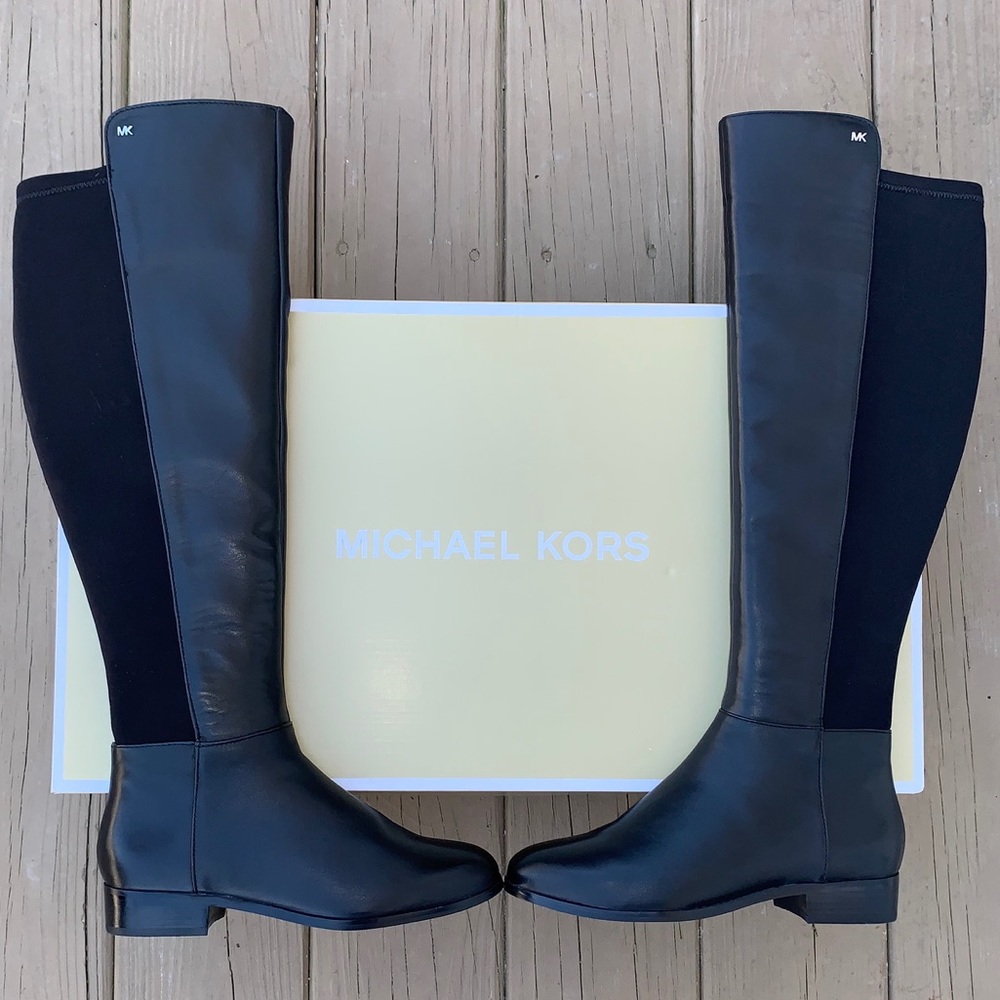 MICHAEL Michael Kors Brody Tall Leather Boots